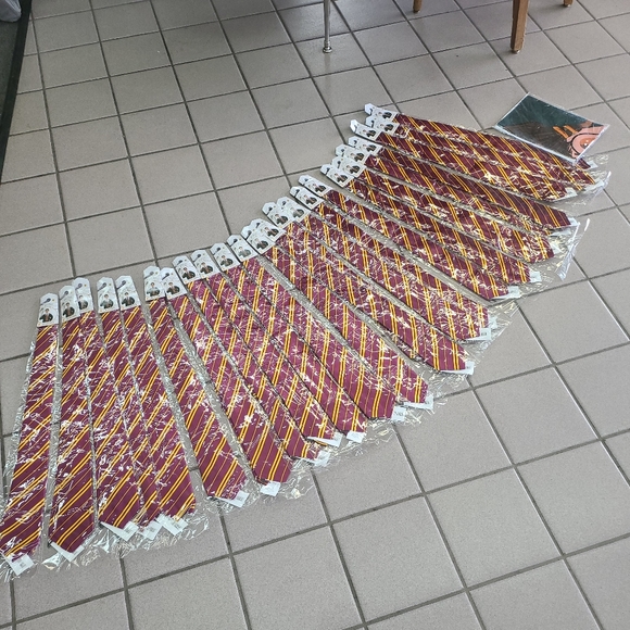 NIP Lot 24 Harry Potter Tie-Cravate Ties Party Favors Dress Up Fun & Game - Picture 1 of 8